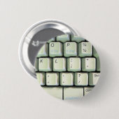 Schrijfmachine Toetsenbord Ronde Button 5,7 Cm (Voorkant /achterkant)