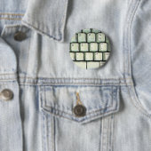 Schrijfmachine Toetsenbord Ronde Button 5,7 Cm (In situ)