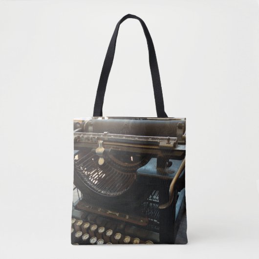 schrijfmachine tote bag (Voorkant)