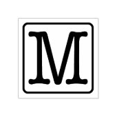 Schrijfmachine voor schrijfmachine M Rubber Stempe Rubberstempel (Afrduk)