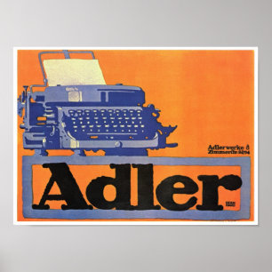 schrijfmachine voor schrijfmachines poster