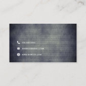  schrijfmachine voor schrijfmachines visitekaartje (Achterkant)