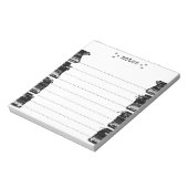  schrijfmachinebladblok notitieblok (Linkerzijde)