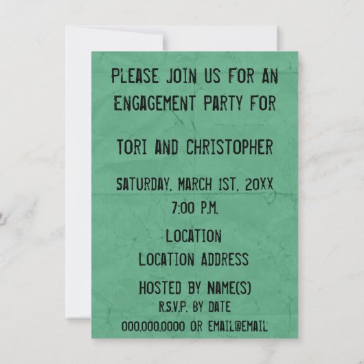  schrijfmachinefunctie kaart (Achterkant)