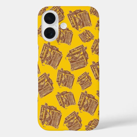 schrijfmachines Case-Mate iPhone case (Achterkant)