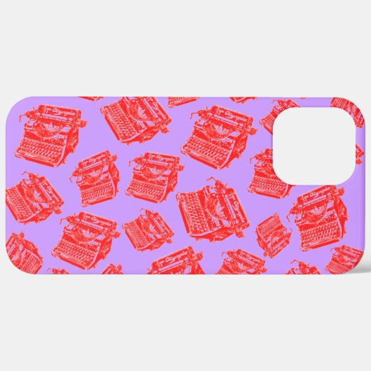 schrijfmachines Case-Mate iPhone case (Achterkant (horizontaal))