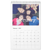  schrijfmachinescript 2026 familie kalender (Feb 2027)
