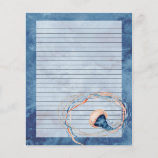 Schrijfpapier met briefschrijfbasis voor Waterverf