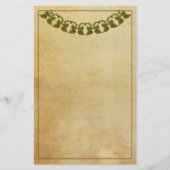  Schrijfpapier met Green Garland Briefpapier (Voorkant)