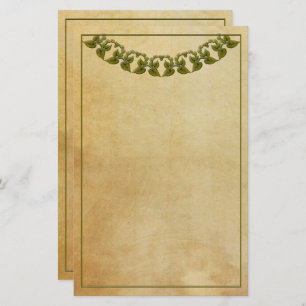Schrijfpapier met Green Garland Briefpapier