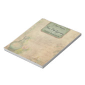  schrijfpapier, notitie van de docent, Floral Notitieblok (Linkerzijde)