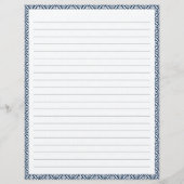 Schrijfpapier voor geblindeerde brieven (Voorkant)