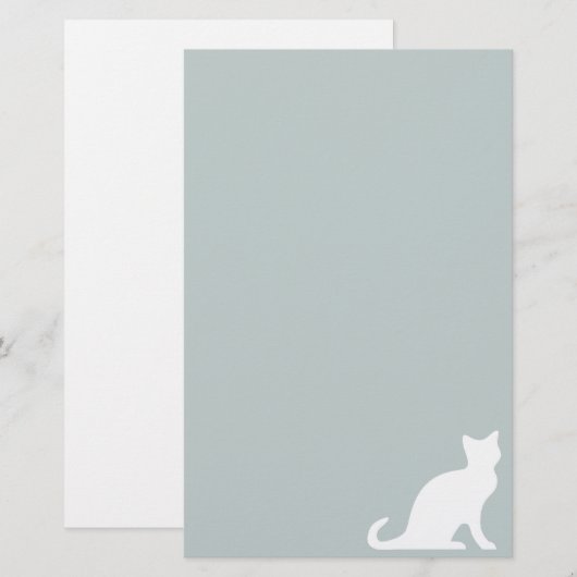 Schrijfpapier voor kantoorbenodigdheden briefpapier (Voorkant / Achterkant)