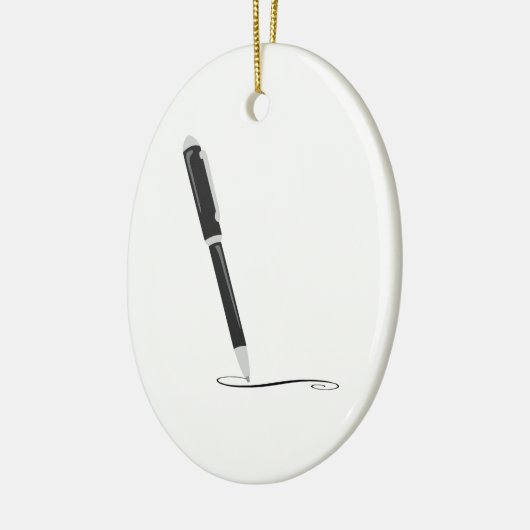 Schrijfpen Keramisch Ornament (Links)