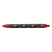 Schrijfpennen voor Black Cherry Retro Zwarte Inkt Pen (Voorkant)