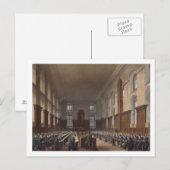 Schrijfschool, Christus Hospital, van Ackermann's Briefkaart (Voorkant / Achterkant)