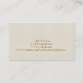 Schrijfservices opnieuw gebruiken Colorful Profess Visitekaartje (Achterkant)