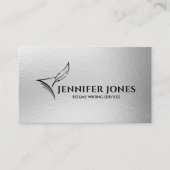 Schrijfservices opnieuw gebruiken Professional Visitekaartje (Voorkant)