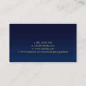 Schrijfservices opnieuw gebruiken Professional Visitekaartje (Achterkant)