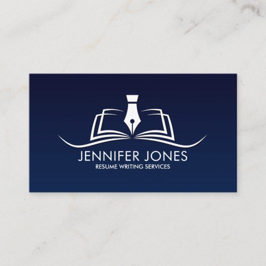 Schrijfservices opnieuw gebruiken Professional Visitekaartje (Voorkant)