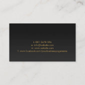 Schrijfservices opnieuw gebruiken Professional Visitekaartje (Achterkant)