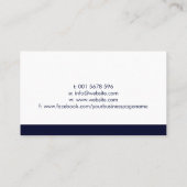 Schrijfservices opnieuw gebruiken Professional Visitekaartje (Achterkant)