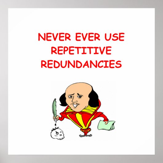 schrijfster poster (Voorkant)