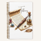 Schrijfsters Spiraal Notebook Notitieboek (Voorkant)