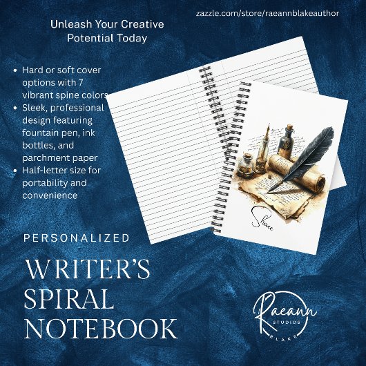 Schrijfsters Spiraal Notebook Notitieboek