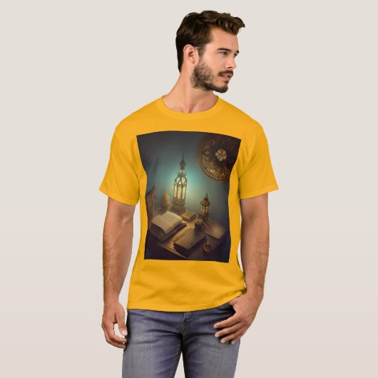 schrijftafel t-shirt (Voorkant volledig)