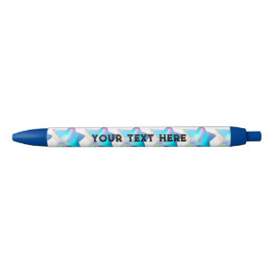 Schrijftinkt Kleur Blauw Trim Kleur Blauwe Pennen
