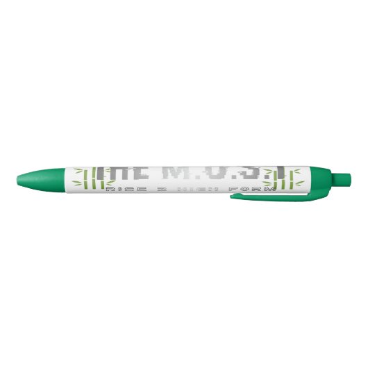 Schrijftinkt kleur: Zwarte inkt pen (Bodem)
