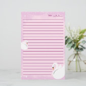 Schrijfwaren papier Zwaan delicaat  (Staand voorkant)