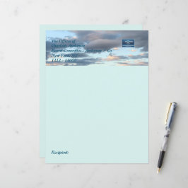 Schrijfwarenpapier (Hemelsblauw) RFPMDesigns 2024