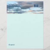 Schrijfwarenpapier (Hemelsblauw) RFPMDesigns 2024 (Voorkant)
