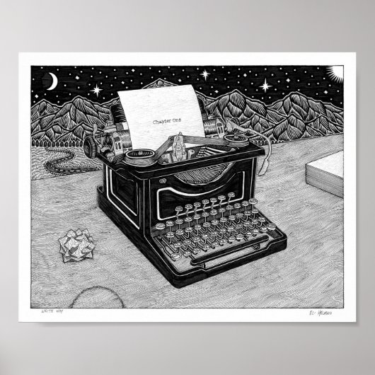 Schrijfwijze Poster (Voorkant)