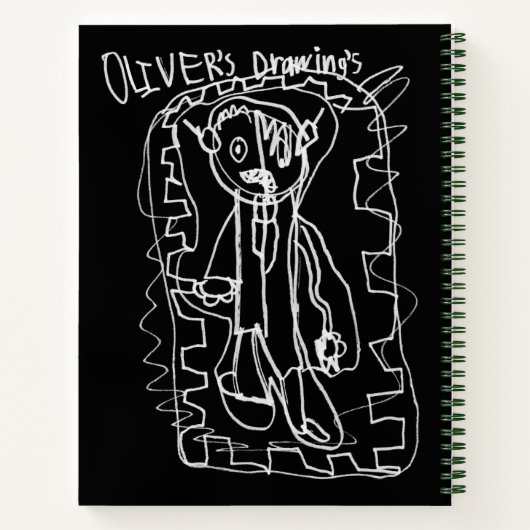 Schrijfwinkel voor Kinderkunst Notitieboek (Achterkant)