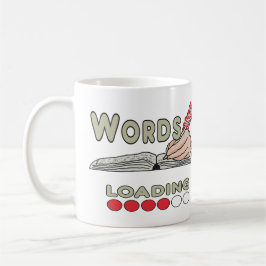 Schrijfwoorden Koffiemok