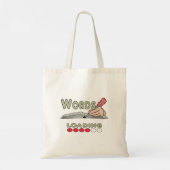 Schrijfwoorden Tote Bag (Achterkant)