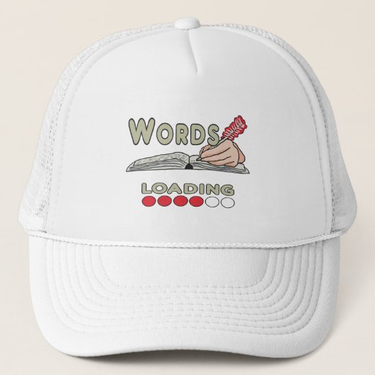 Schrijfwoorden Trucker Pet (Voorkant)