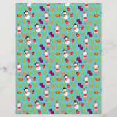 Schrijven aan de Santa Claus Cute Personalized Sta (Achterkant)