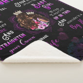 Schrijven aan mijn dochter personaliseren sherpa deken (3/4)