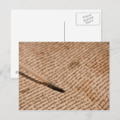 schrijven briefkaart (Voorkant / Achterkant)