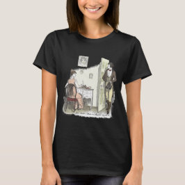 Schrijven brieven - Jane Austen Pride & Prejudice T-shirt