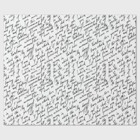 Schrijven Cadeaupapier (Vlak)