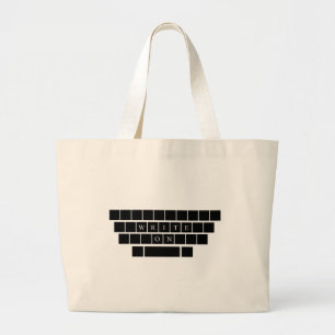 Schrijven - Canvas tas - Geschenken voor het gener
