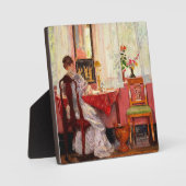Schrijven door Gari Melchers, Fotoplaat (Voorkant)