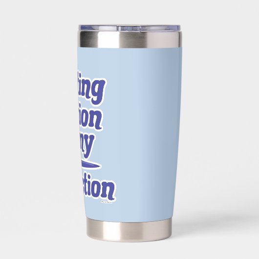 Schrijven Fictie is mijn verslaving auteur Gezegde Geïsoleerde Drinkbeker (Achterkant)