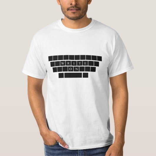 Schrijven - Geschenken voor het genereren van schr T-shirt (Voorkant)