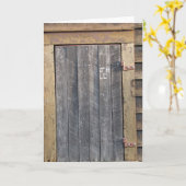 Schrijven in het venster kaart (Gele Bloem)